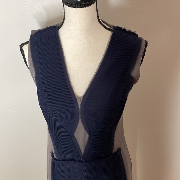 3.1 Phillip Lim Mixed media knit dress - Picture 4 of 8